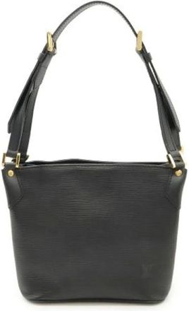 Louis Vuitton Pre-owned Shoulder Bags, female, Black, Size: ONE SIZE Pre-owned Vintage Shoulder Bag