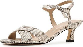 Stuart Weitzman Vinnie Sandal 50 Womens Dress Sandals Cream : 10.5 M, Leather