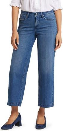 NYDJ Teresa Ankle Wide Leg Jeans in Mission Blue at Nordstrom Rack, Size 18 (Similar To 14W)
