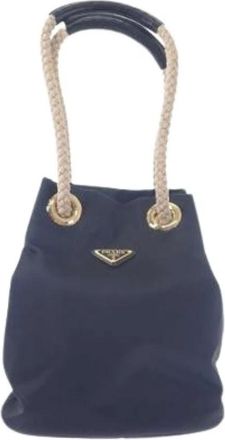 Prada Pre-owned Mariner Bucket Bag - Pre-owned - Mujer - Azul - ONE SIZE