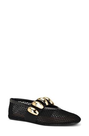 Nine West Dorra Mary Jane Flat in Black at Nordstrom, Size 5.5
