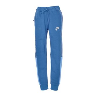 Nike Sweatpants, male, Blue, XL, Sporty Fleece Tracksuit Trousers in Blue