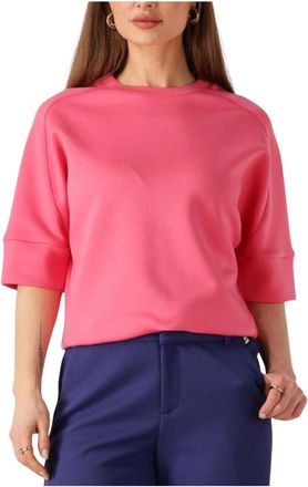 Pom Amsterdam Dames, Tops, Roze, Maat: XL