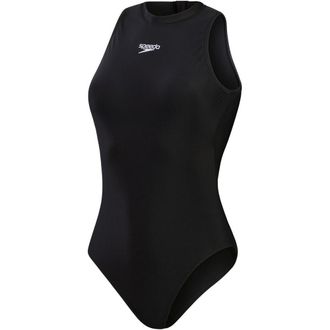 Speedo Dames/Dames Hydrasuit &eacute;&eacute;ndelig badpak (Zwart)
