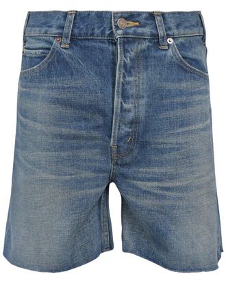 Celine Celine Light Wash Denim Shorts, Size Fr, 38 (Authentic Pre-Loved)