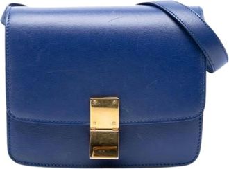 Celine Borsa a tracolla Classic Box Pre-owned - - Pre-owned - Donna - Blu - ONE SIZE