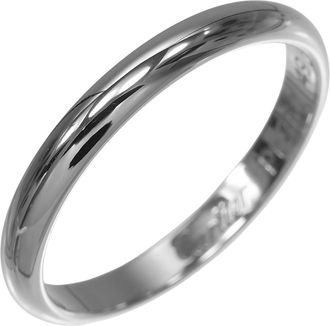 Cartier Platinum 950 Band Ring (Pre-Owned)