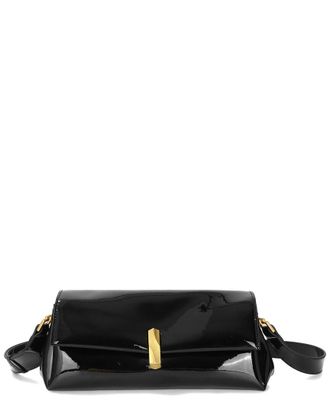 Tiffany & Fred Patent Shoulder Bag