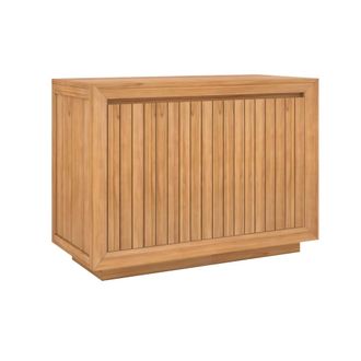 Rendez-Vous D&eacute;co Mueble de ba&ntilde;o de madera de teca 110 cm