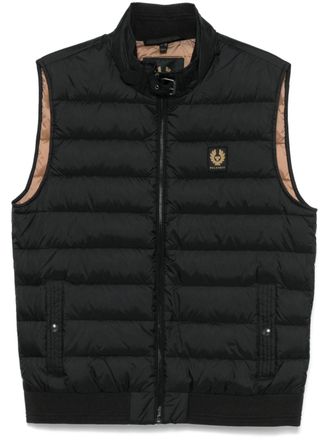 Belstaff Circuit logo-detail gilet - Black