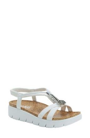 Alegria By Pg Lite Roz Sandal in 6133 True White at Nordstrom Rack, Size 5-5.5Us / 35Eu