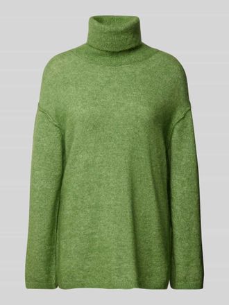Moss Copenhagen Rollkragenpullover mit Woll-Anteil Modell Sistine in Grass, Gr&ouml;&szlig;e S/M