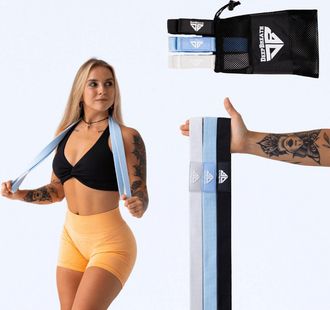 OEM Bandas De Resistencia De Tela Para Ejercicios De Fitness - Banda De Potencia Deep Ocean