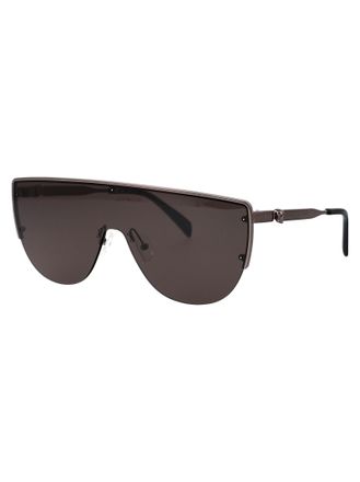 Alexander McQueen Mens Sunglasses Am0457s Ruthenium Grey Ruthenium-Ruthenium-Grey Metal