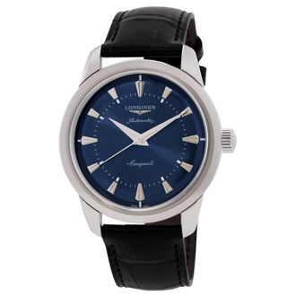 Longines Conquest Heritage Automatic Blue Lacquered Dial Mens Watch L1.649.4.92.2