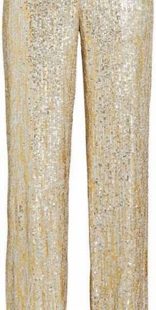 Saylor Womens Sylvana Wide Leg Pants In Silver/gold
