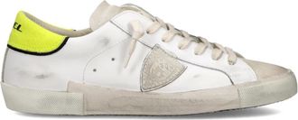 Philippe Model Sneakers Prsx Tennis - Heren - Sneakers - Wit - 45 EU - Katoen - Schoenen