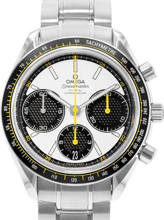 Omega Pre-owned Omega Speedmaster Racing Chronograph Tachymeter Silver Dial Mens Watch 326.30.40.50.04.001