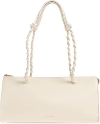 Jil Sander Tangle Bag - Dames - Schoudertassen - Beige - ONE Size - Leer - Tassen