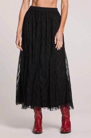 Saltwater Luxe Damon Skirt In Black