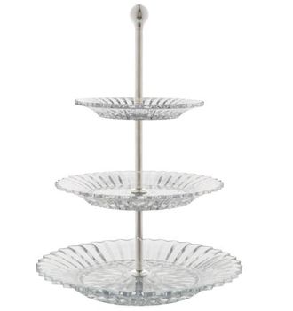 Baccarat Mille Nuits Three Level Crystal Pastry Stand