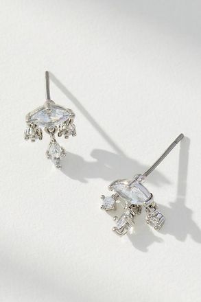 Anthropologie Crystal Marquis Earrings