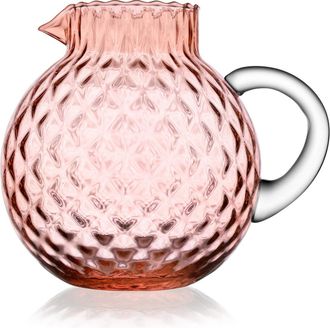 IVV glu-ball pink jug with transparent handle - optical diamond 1,450 L