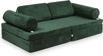 OEM Sof&aacute; De Juegos Montessori Comfort De Pana Verde