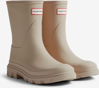 Hunter Gummistiefel HUNTER UNISEX DOWNPOUR SHORT BOOT, Damen, Gr. 36, kettle, Gummi, Schuhe Gummistiefel, wasserdicht