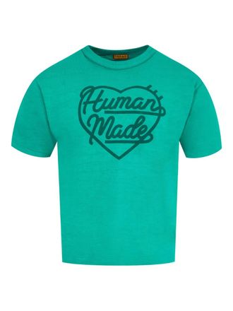 Human Made logo-print T-shirt - Green