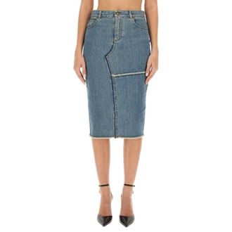 Tom Ford Denim Skirts, female, Blue, Size: XS Denim Skirts