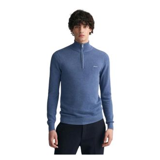 GANT Hombre, Jerseys, Azul, Talla: 2XL