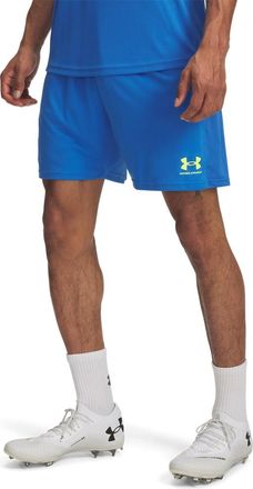 Under Armour Shorts UNDER ARMOUR UA M CHALLENGER TRAIN SHORT, Herren, Gr. XL, N-Gr, gelb (blau atlantis,, high vis gelb), Obermaterial: 100% Polyester, Hosen Short