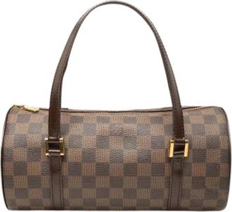 Louis Vuitton Pre-owned Papillon 30 - Dames - Vintage Handtas - Bruin - ONE Size - Leer - Vintage