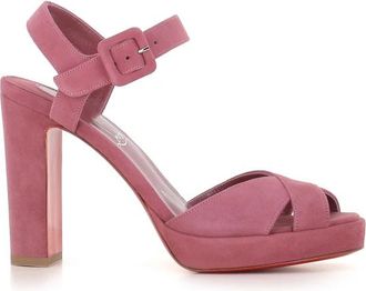 Christian Louboutin Cora 100 Sandal - Dames - Sandalen met hakken - Roze - 39 EU - Su&egrave;de - Schoenen