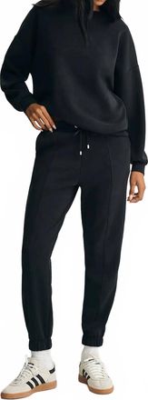 Mavi Luxe Touch Sweatpants In Black