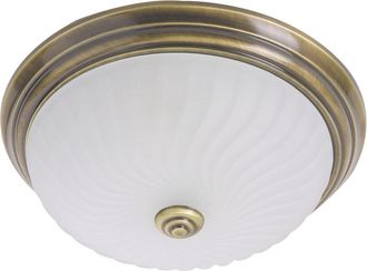 Steinhauer Steinhauer - Plaf&oacute;n - Ceiling And Wall - Bronce - Vidrio Metal