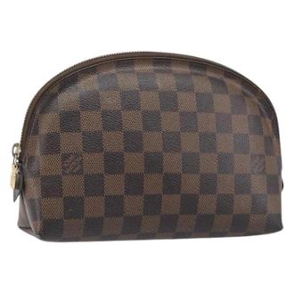 Louis Vuitton Pre-owned Damier Ebene Pouch - - Pre-owned - Donna - Marrone - ONE SIZE