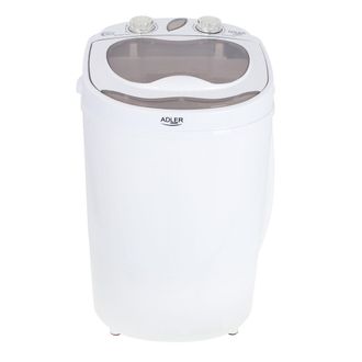 Adler Europe Ad 8055 Lavadora Carga Superior 3 Kg Crema De Color, Blanco