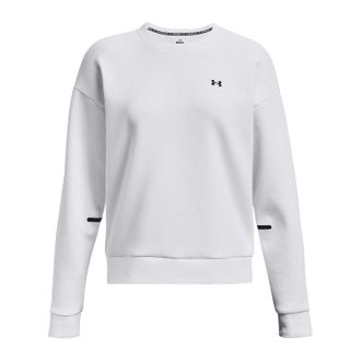 Under Armour Dames/Dames Unstoppable Fleece Sweatshirt met Crew Hals (Wit)