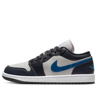Air Jordan (WMNS) Air Jordan 1 Low Anthracite Industrial Blue DC0774-040