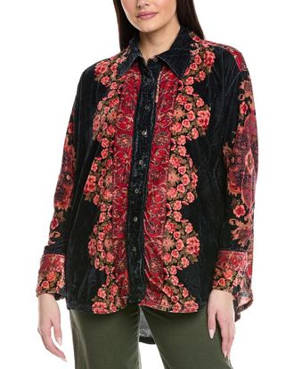 Free People We The Free One Night Velvet Top