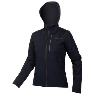Endura Hummvee Wasserdichte Kapuzenjacke Regenjacke f&uuml;r Damen | schwarz