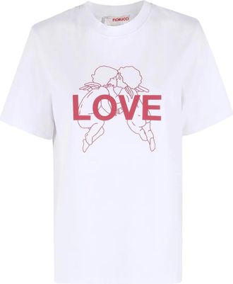 Fiorucci T-shirt con stampa - Bianco