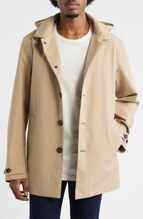 Save The Duck Benjamin Waterproof Rain Jacket in Stardust Beige at Nordstrom, Size Xx-Large
