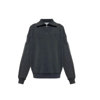 Isabel Marant Heren, Sweatshirts & Hoodies, Zwart, Maat: XL Katoen