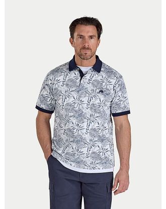 Raging Bull Raging Bull Floral Jersey Polo