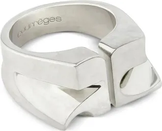 Courrèges Anello AC - Argento