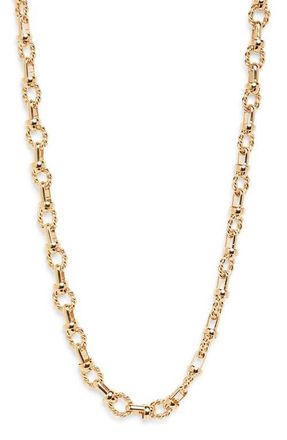 Nordstrom Demi Fine Chain Necklace in 14K Gold Plated at Nordstrom