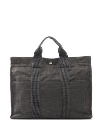 Hermès Borsa tote con logo anni 2000 - Grigio